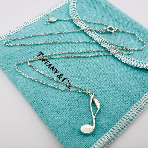 Tiffany Picasso Music Note Necklace - Picture 2 of 7